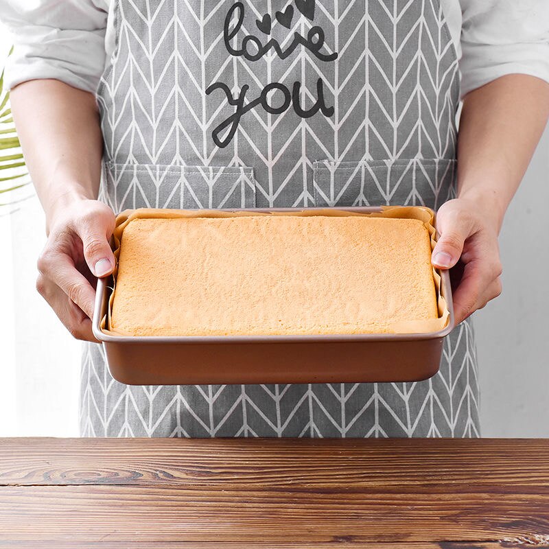 Baking Tray Oven Pizza 8-17 Inch Square Non-Stick Cake Pans Biscuits Cookware Mold for Baking Pan Cake Kitchen Cooking Tools