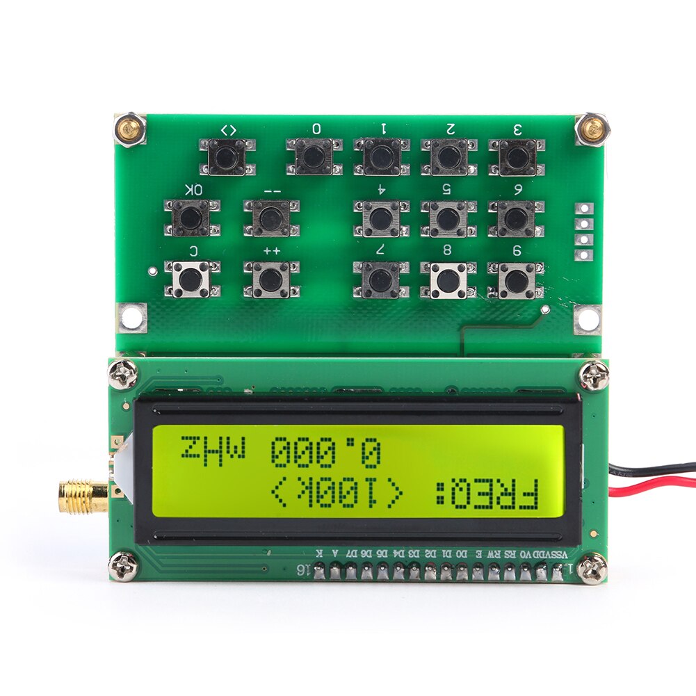 Variable-Frequency Oscillator Signal Generator ADF4351 LCD Display Signal Source Variable-Frequency Oscillator Signal Generator