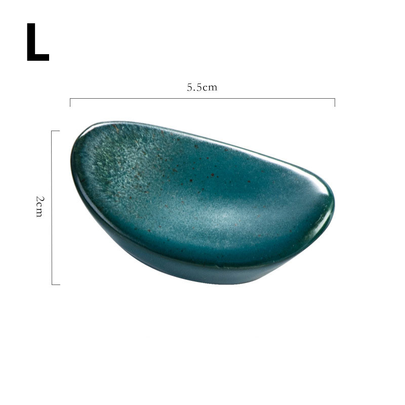 Keramik Essstäbchen Rest Ständer Steingut unfruchtbar Essstäbchen Halfter Löffel Gabel Messer Gestell Esstisch Küche Zubehör Liefert: Himmel Blau