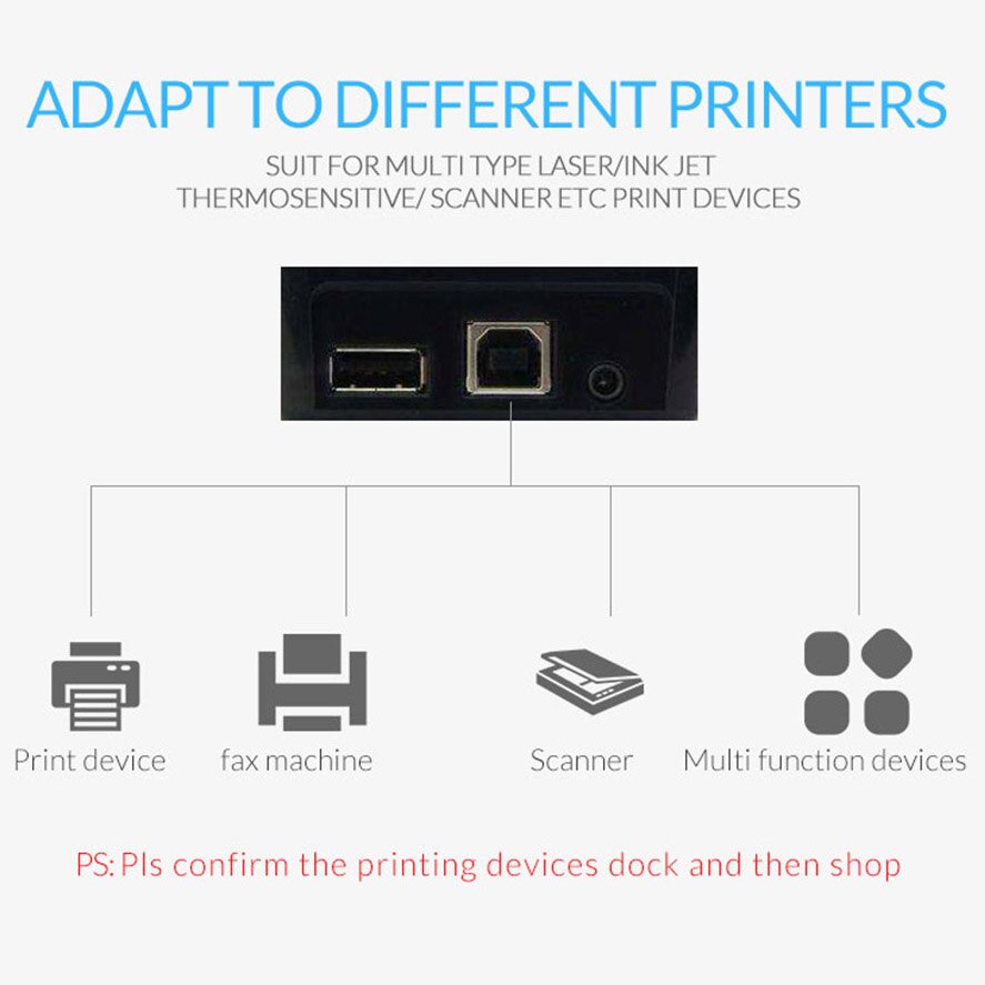 Unlink usb 2.0 skrivarkabel typ a hane till b hane scanner sync data laddare sladd guldpläterad kabel för hp skrivare usb 2.0 kabel