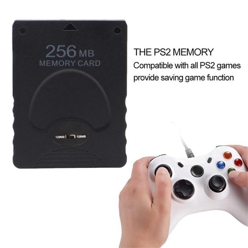 256MB Memory Card For PS2 For Playstation 2 128MB+128MB X8P7