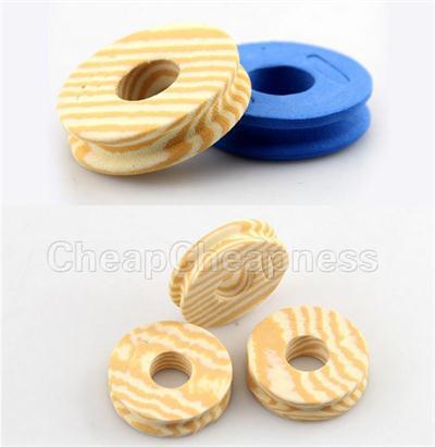 5Pcs Multi-color Vissen String Spoel Ronde Vormige Foam Haak Lijn Opslag Spoelen Tool Kits