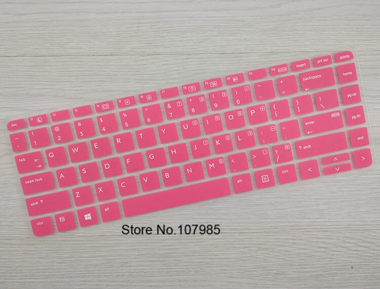 Silikon Tastatur Schutz Film Abdeckung haut führen Schutz für HP ProBook 440 G3 430 G3 EliteBook 840 G3 EliteBook 1040 g3: Rosa