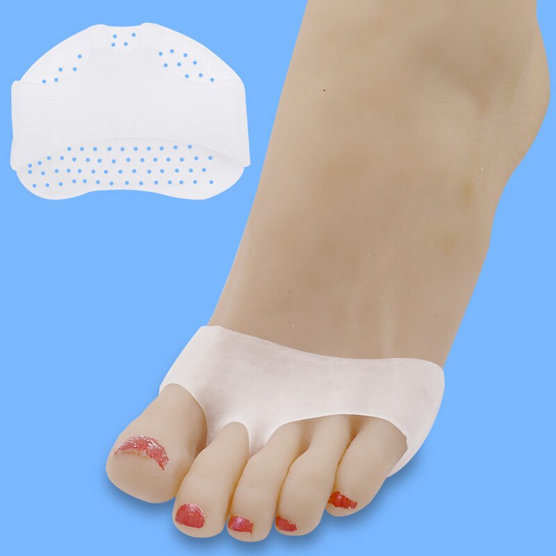 1 paar Silikon Hacke Pads Weiche Vorfuß Halbe Elle Pads unsichtbar Hohe Ferse Schuhe Rutschfeste Pads Schmerzen Linderung