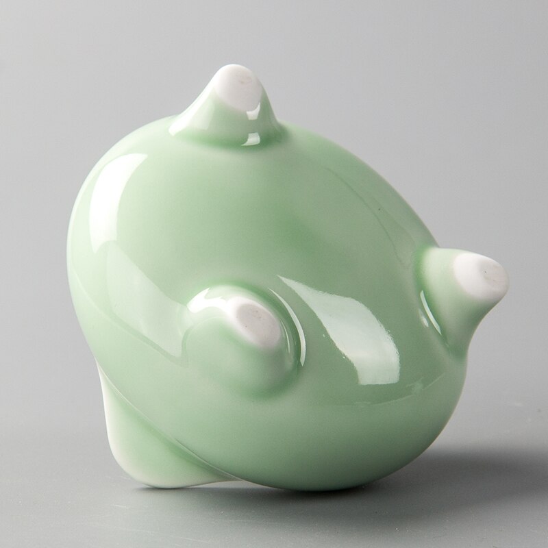 Tesil lösa blad tekopp porslin kung fu teset celadon tefilter infusor  d017