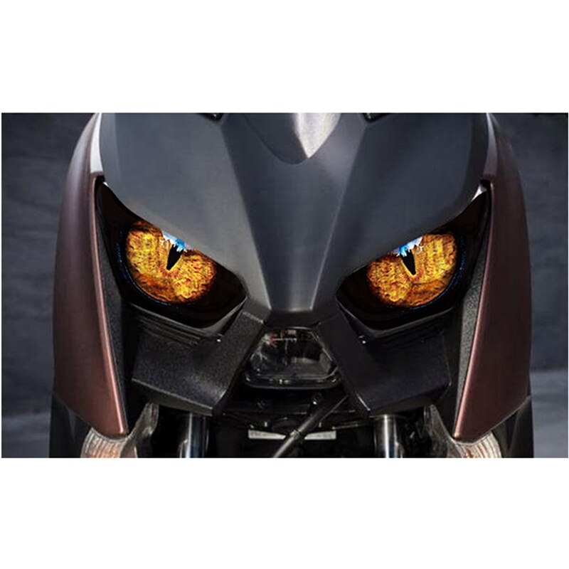 Rise -4 stück motorradzubehör scheinwerferschutzaufkleber scheinwerferaufkleber für yamaha xmax 300 xmax 250 a &amp; c