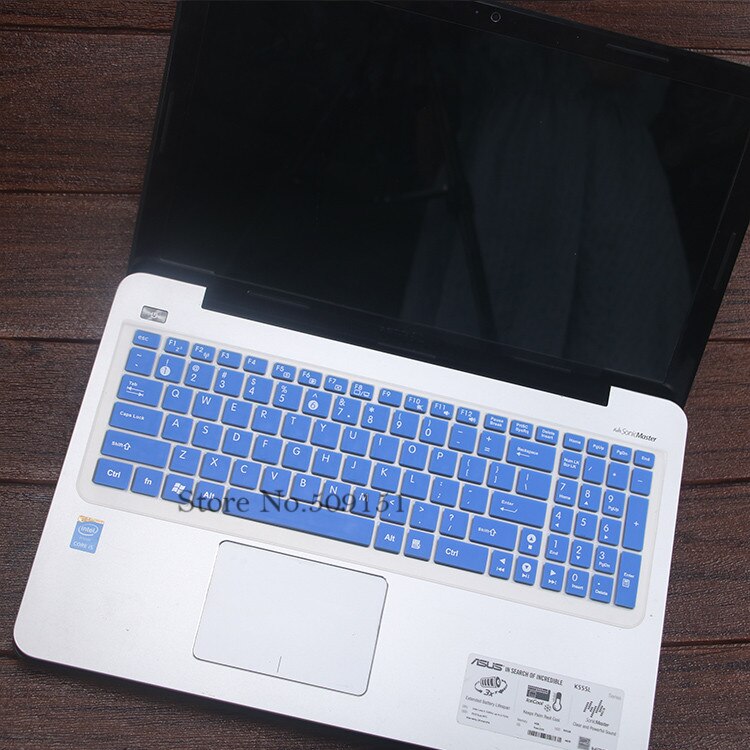 17 inch Laptop keyboard Cover Protector For Asus ROG Strix GL702VS GL702vm Gl702vi gl702zc GL702VT GL702 GL502VS 17.3&quot;: Blue