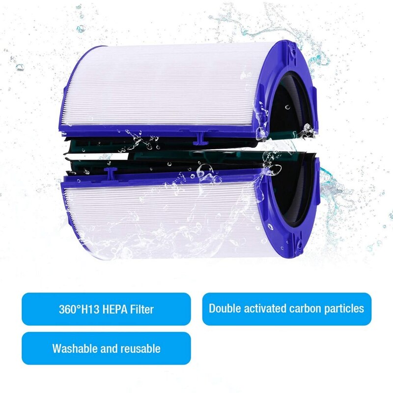 Replacements For Dyson Air Purifiers Filter HP04 TP04 DP04 Purifying Fans Sealed Pure Cool Air Purifier