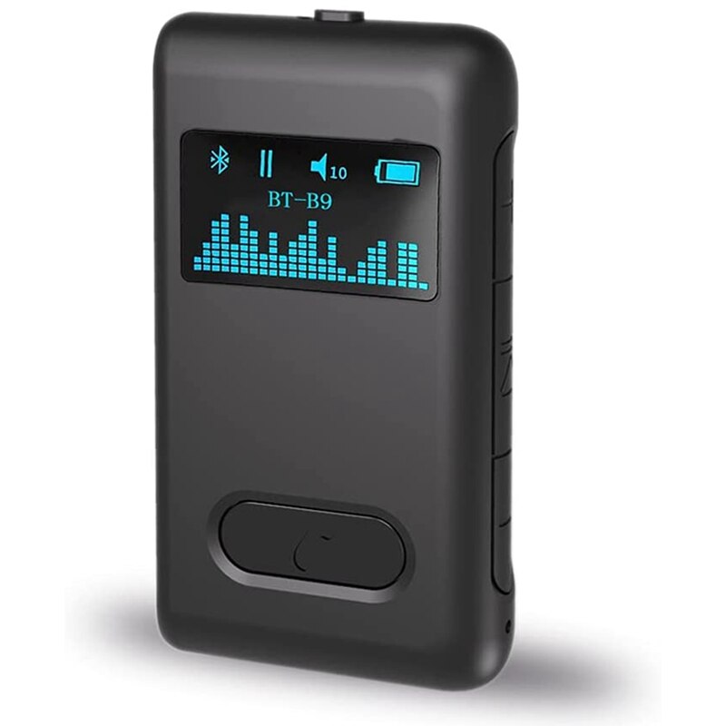 Bluetooth 5.0 Ontvanger Voor Auto, Draadloze Bluetooth Aux Adapter Ontvanger Voor Thuis Stereo/Bedrade Luidspreker/Koptelefoon