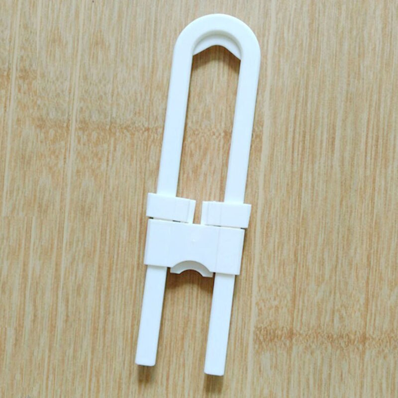 Serrure de Protection en forme de U pour enfants, 1 pièce, verrou de sécurité pour bébés, empêche les enfants d'ouvrir les tiroirs, porte d'armoire, serrure de sécurité pour enfants