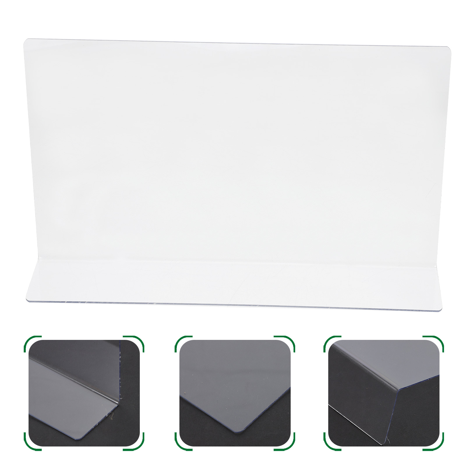 10 pezzi divisori per scaffali scheda di classificazione delle merci separatore del negozio tabellone per materie primo in plastica ganizer per la conservazione della casa Schermo al dettaglio