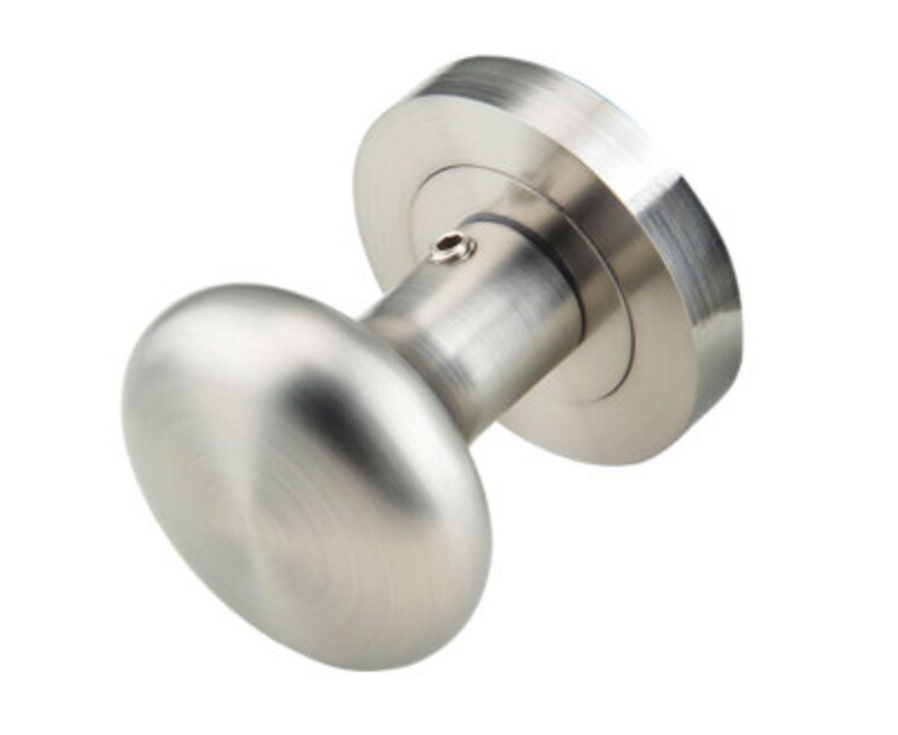 Globular Concealed Knob Invisible Door Hardware Gold Black Dark Side Door Background Pastoral Wooden Door Handle: NB