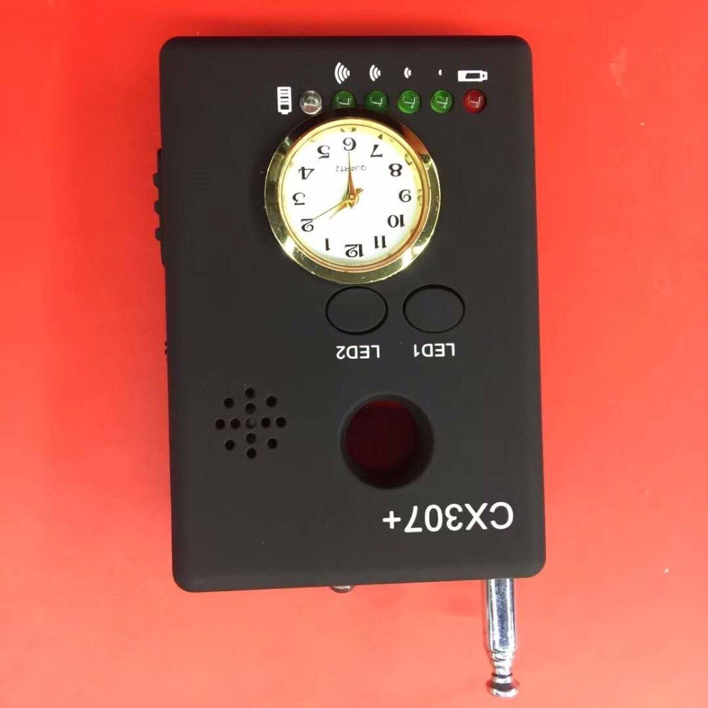 RF Signaal Camera Telefoon GSM GPS WiFi Full Band Detector Trillingen alarm IR Licht Anti-Tracker