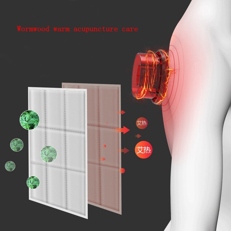 Multi-function electric dolphin massage machine hammer shock infrared roller neck massage, pain relief body massage machine