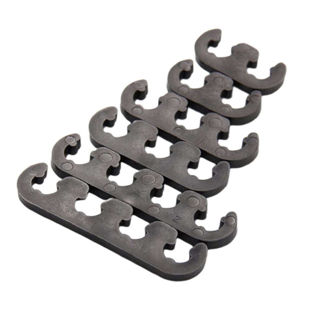 6Packs Plastic Bougiekabel Afscheiders Set 7Mm 8Mm 9Mm Voor Chevy Ford