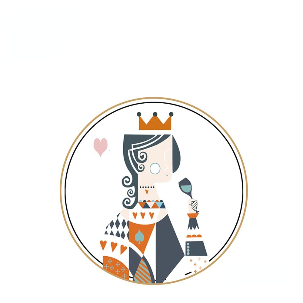 2022 style ceramic plate set dinner plates ceramic plate dessert plate bone china plate sets Decorative plate