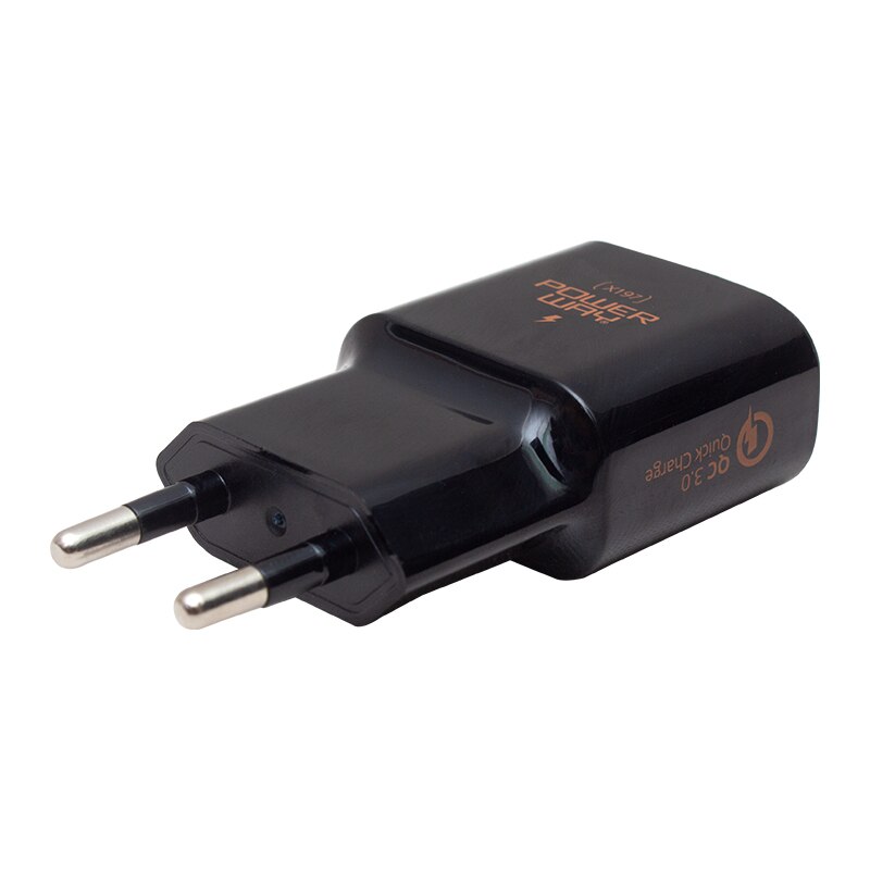 POWERWAY X-197 JETBLACK 5 VOLT 3000 MA USB FAST CHARGER HEAD TITLE ADAPTER