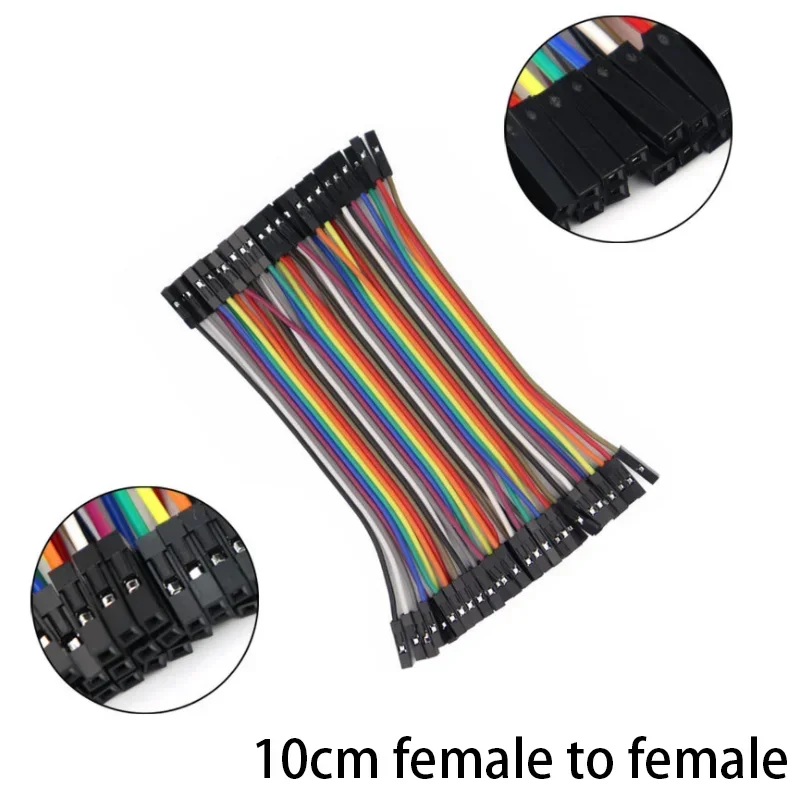 40-120PCS Jumper Wire DuPont Line DuPont Cable Connection male to male+female to female and male to female for Arduino DIY KIT
