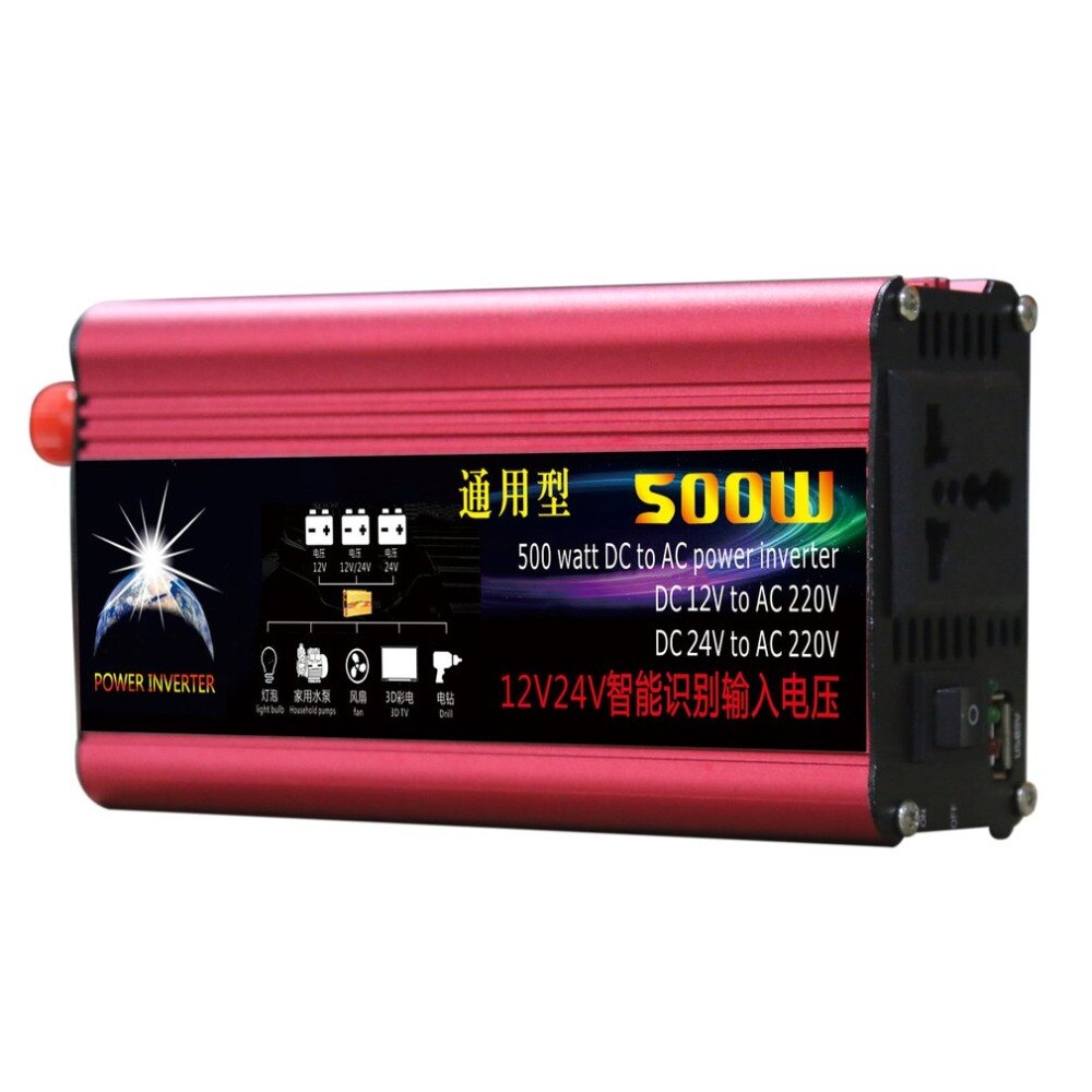 General 2000W DC to AC Power Inverter 12V/24V to 220V Automotive Car Power Supply Inverter