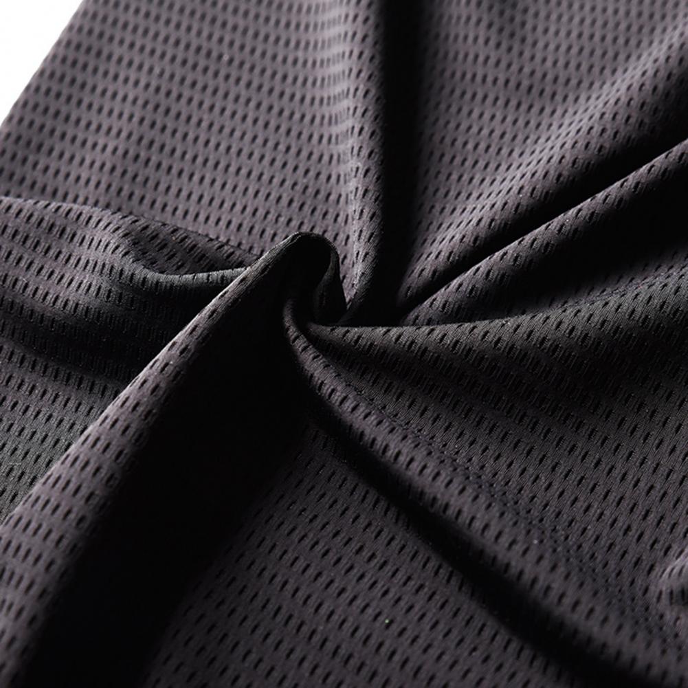 Summer Men Pants Mid Rise Elastic Waist Straight Ninth Pants Ice Cool Loose Men Trousers Mens Elastic Band loose Pant