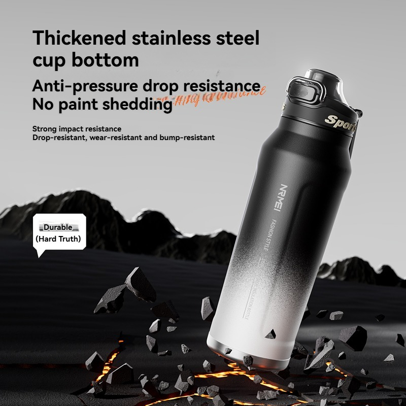 1.5L Thermos Water Bottle Stainless Steel Vacuum Flas Tumbler Coffee Cup Insulated Tea And Cold Water Bottle Thermal Drink