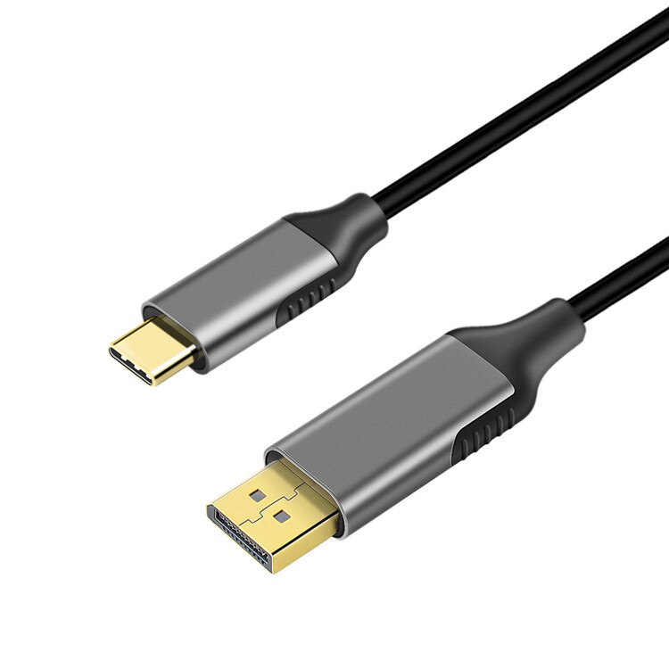 Usb c till displayport kabel  (4k @ 60hz)  usb 3.1 typ c (thunderbolt 3 kompatibel) till dp kabel för macbook galaxy  s9 huawei  p20