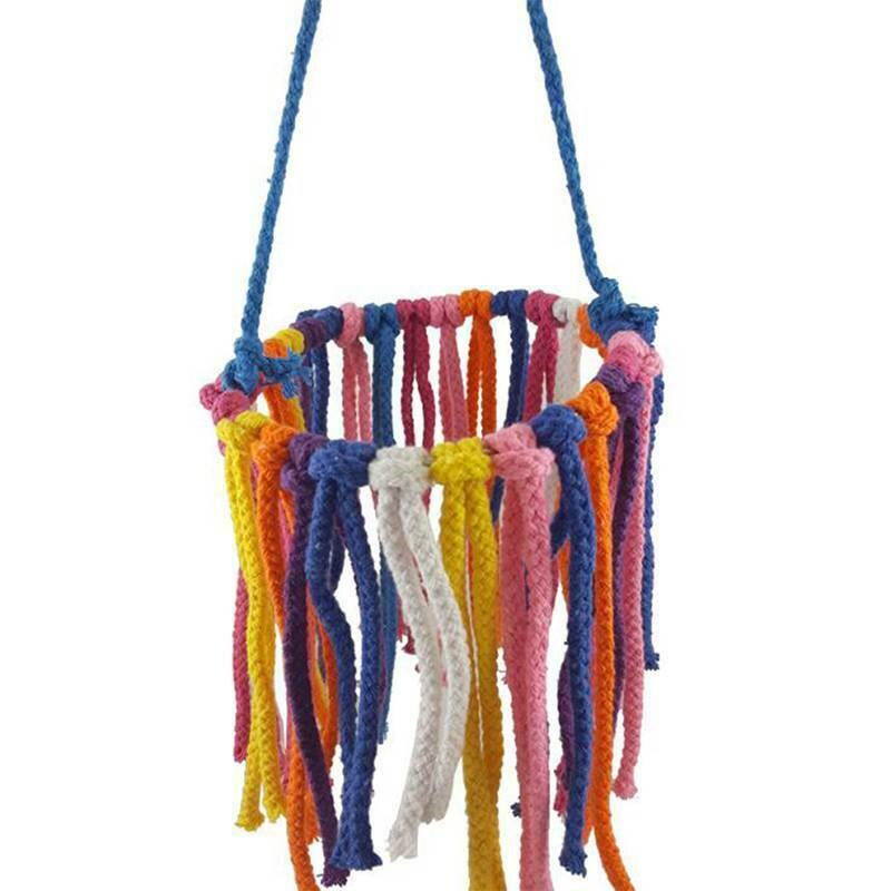 Picture of Interactive Pet Bird Parrot Rope Perches Cage Acce... – Grandado