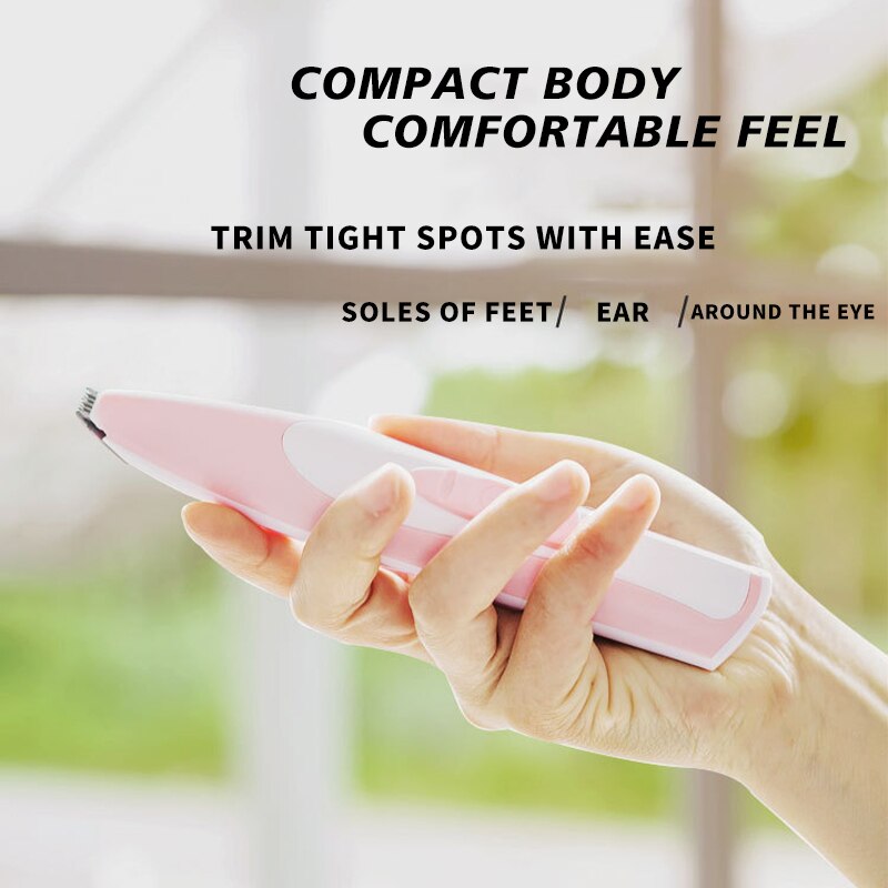 mini elektryczny zwierzę domowe sierść psa trymer niski poziom hałasu bezprzewodowy kot sierść królika nożyce golarka robić włosów maszyna USB akumulator golenie