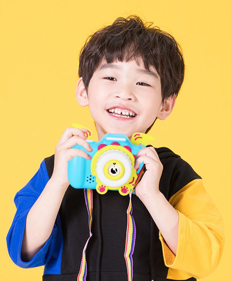 Camera Bubble Machine Draagbare Bubble Orkaan Machine Automatische Kid Speelgoed Met Led Licht Muziek Nk-Winkelen