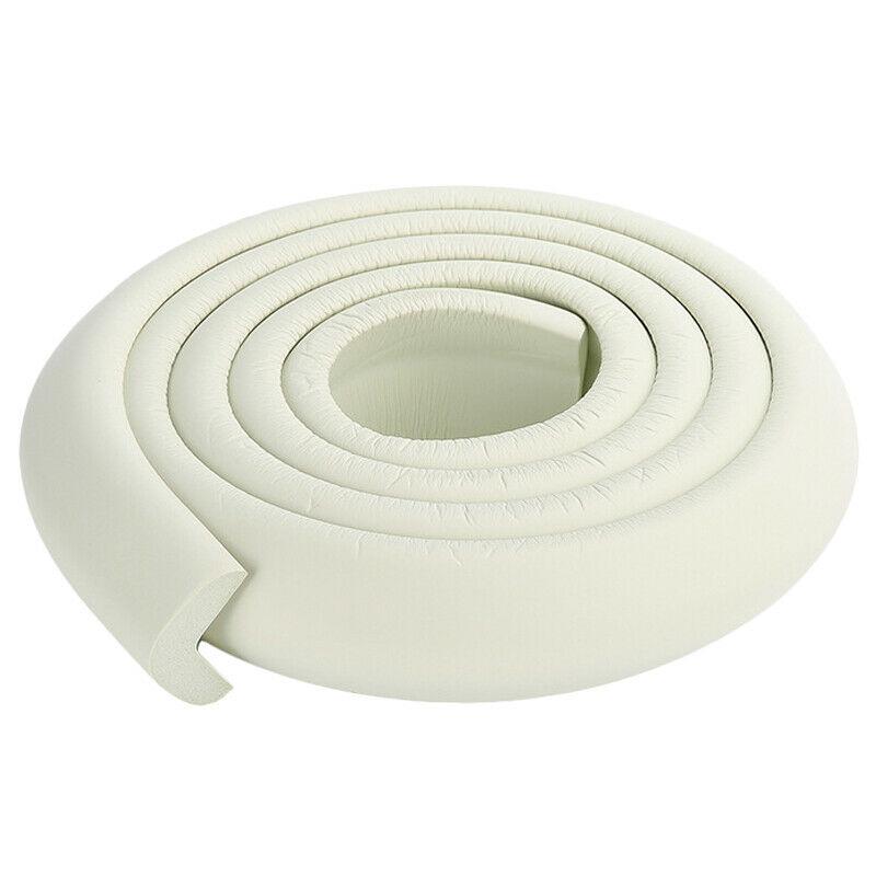 2M Baby Veiligheid Edge Corner Protector Muur Hoek Bureau Tafel Edge Guards Kinderen Bescherming Beveiliging Tape Baby Bescherming: WHITE