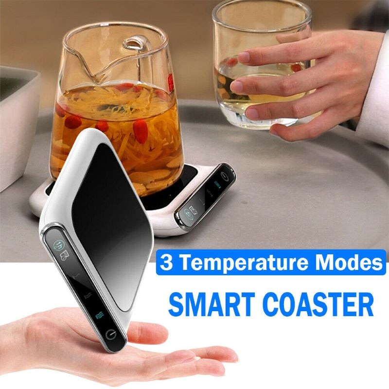 3 Modi Smart Elektrische Cup Beker Melk/Koffie/Drinken Warmer Heater Smart Lade Mat Matten Pads Tafel Decoratie accessoires Keuken