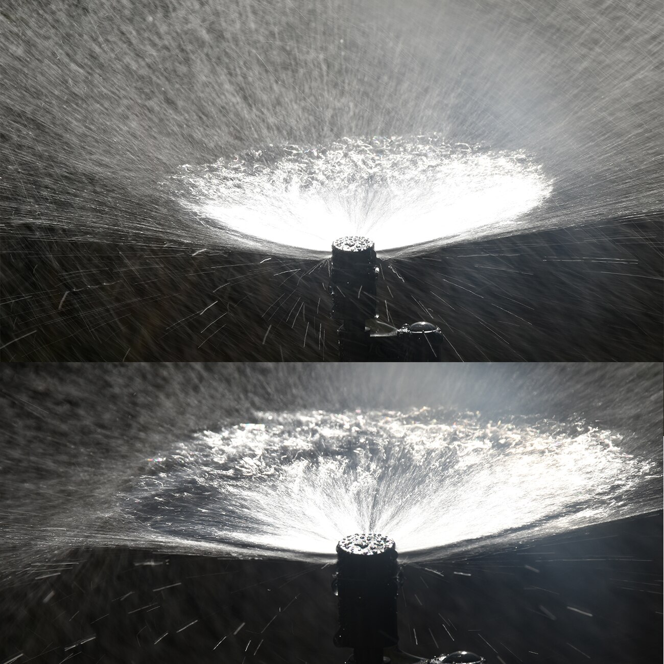 20 stuks 180 graden vernevelingsbrekingssproeikop voor tuinbewatering en irrigatie met weerhaakdraad voor pe-slang, kassproeier, gazon