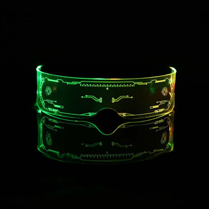 LED light glasses neon lights party light LED glasses light up glasses carnival party decoration KTV bar accessories