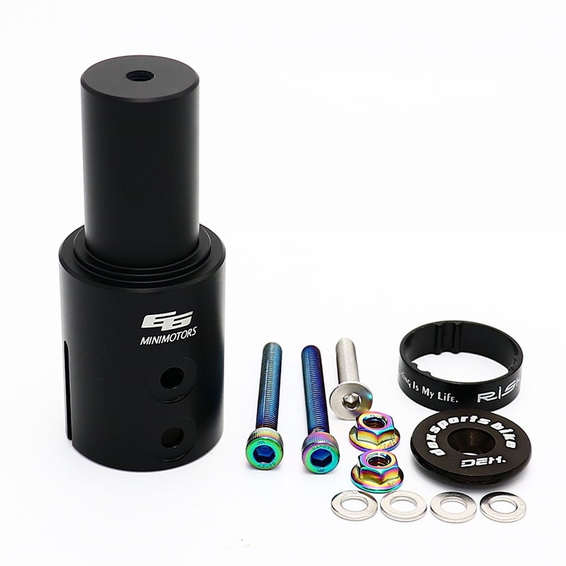 Siège de conversion de barre d&#39;hirondelle en alliage d&#39;aluminium, pour Dualtron Thunder 2 Victor Storm DT mini scooter électrique, accessoires