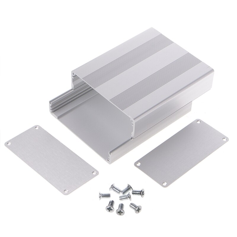 Caja de aluminio Caja de proyectos electrónicos para placa PCB 130x110x50mm
