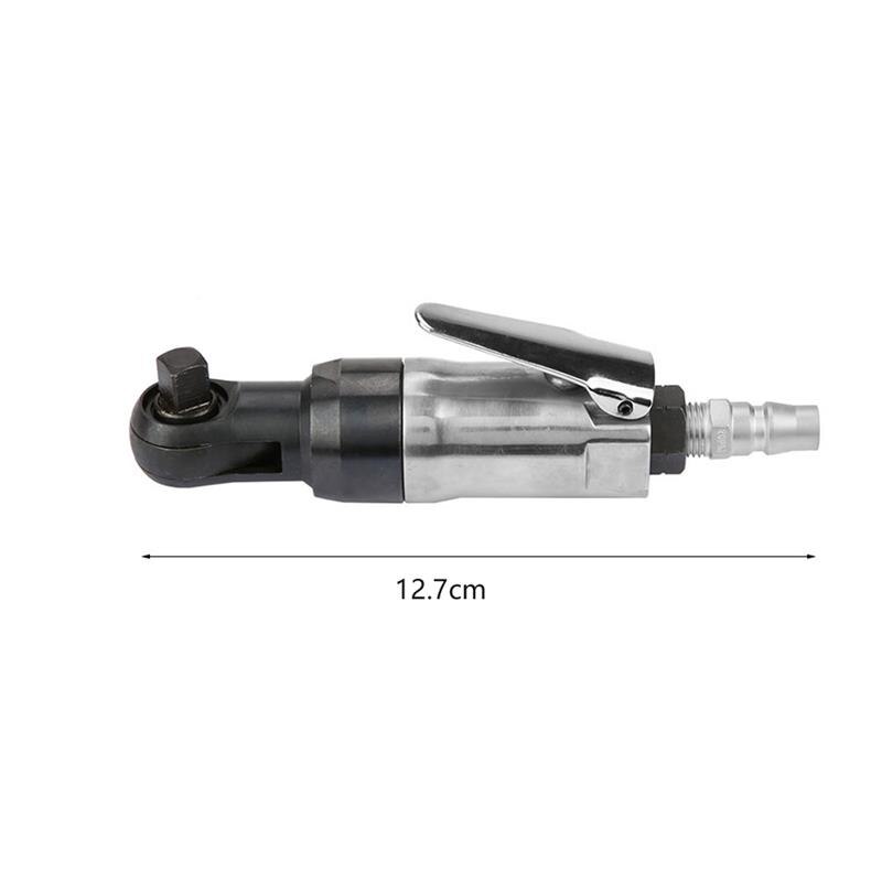 Pneumatic Air Ratchet Wrench 1/4 Inch Square Drive Straight Shank Air Ratchet Wrench for Shipbuilding Machinery Manufacturing