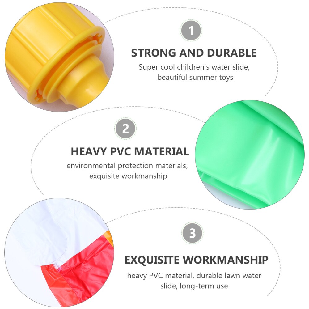 1Pc Water Slide Pvc Tuin Backyard Outdoor Water Sp... – Vicedeal