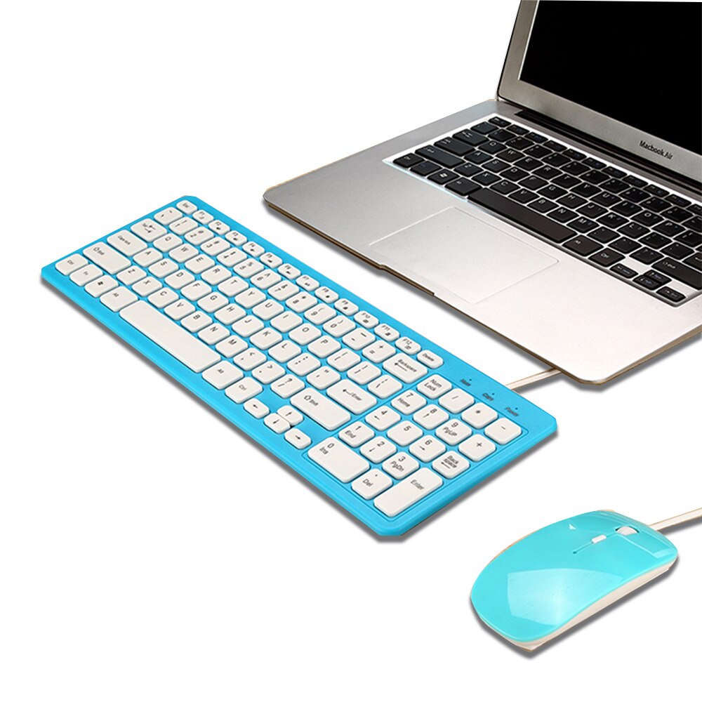 Domáca kancelária drôtová počítačová klávesnica myš combo ergonomická usb stolová klávesnica klasická univerzálna 96 klávesy pre pc notebook notebook