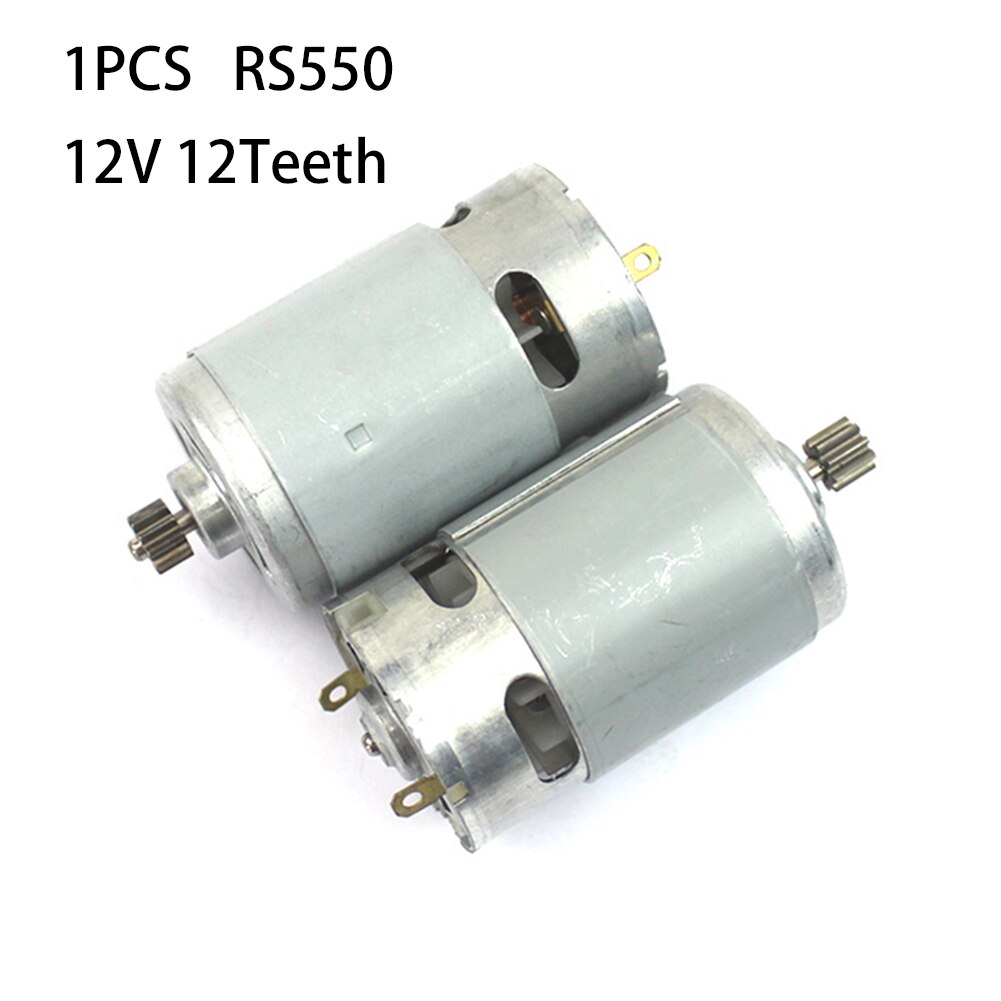 10.8V/12V/14.4V Electric Drill Motor 9 Teeth/12 Teeth For RS550 Model Motor/hand Drill/lithium Drill