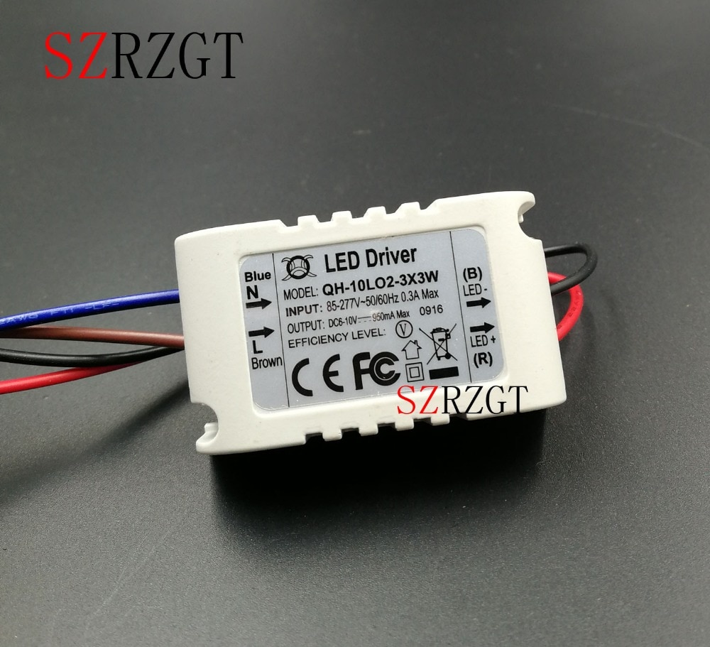 1 stücke 900mA 10W LED-treiber AC 110V 220V zu DC 6-10V Netzteil für 10W hoch Energie verrotten Weiße LED Chip