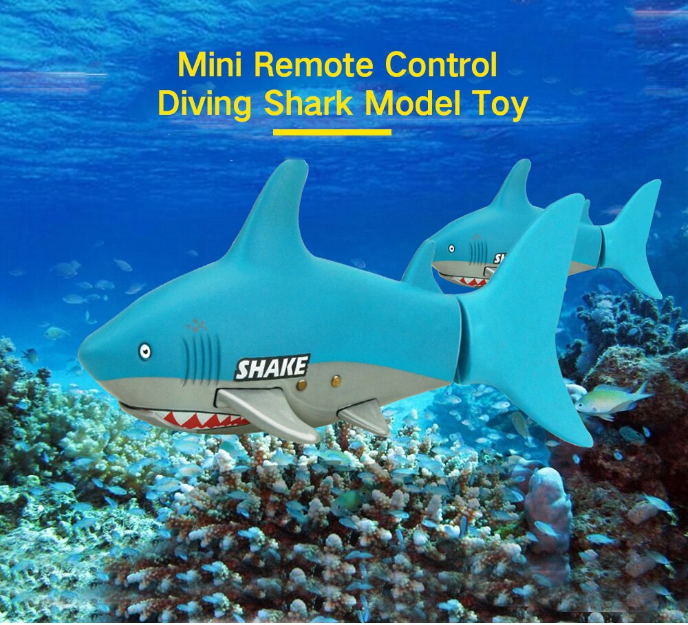 Toy Remote Control Air Swimmers Flying Shark And Clownfish Through The Room for Kids Children DIY Plastic Inflatable Balloon Toy