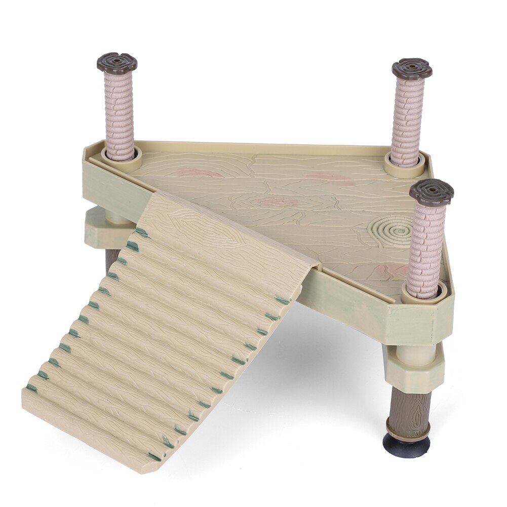 Aquarium Ornamenten Schildpad Eiland Klimmen Koesteren Platform Schildpad Kikker Drijvende Eiland Aquatische Reptiel Schildpad Tank Platform