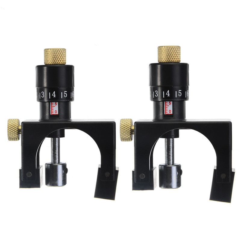 2Pcs /set Wood Planer Jointer Knife Setting Jig Planer Blade Woodworking Cutter Aligner Plastic With Magnet Material