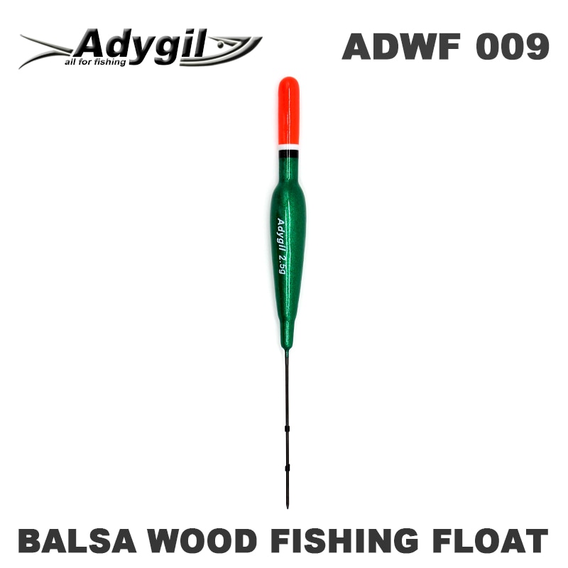 Adygil Balsahout Visserijvlotter ADWF 009 160mm Floatation 2.5g 6 stks/partij
