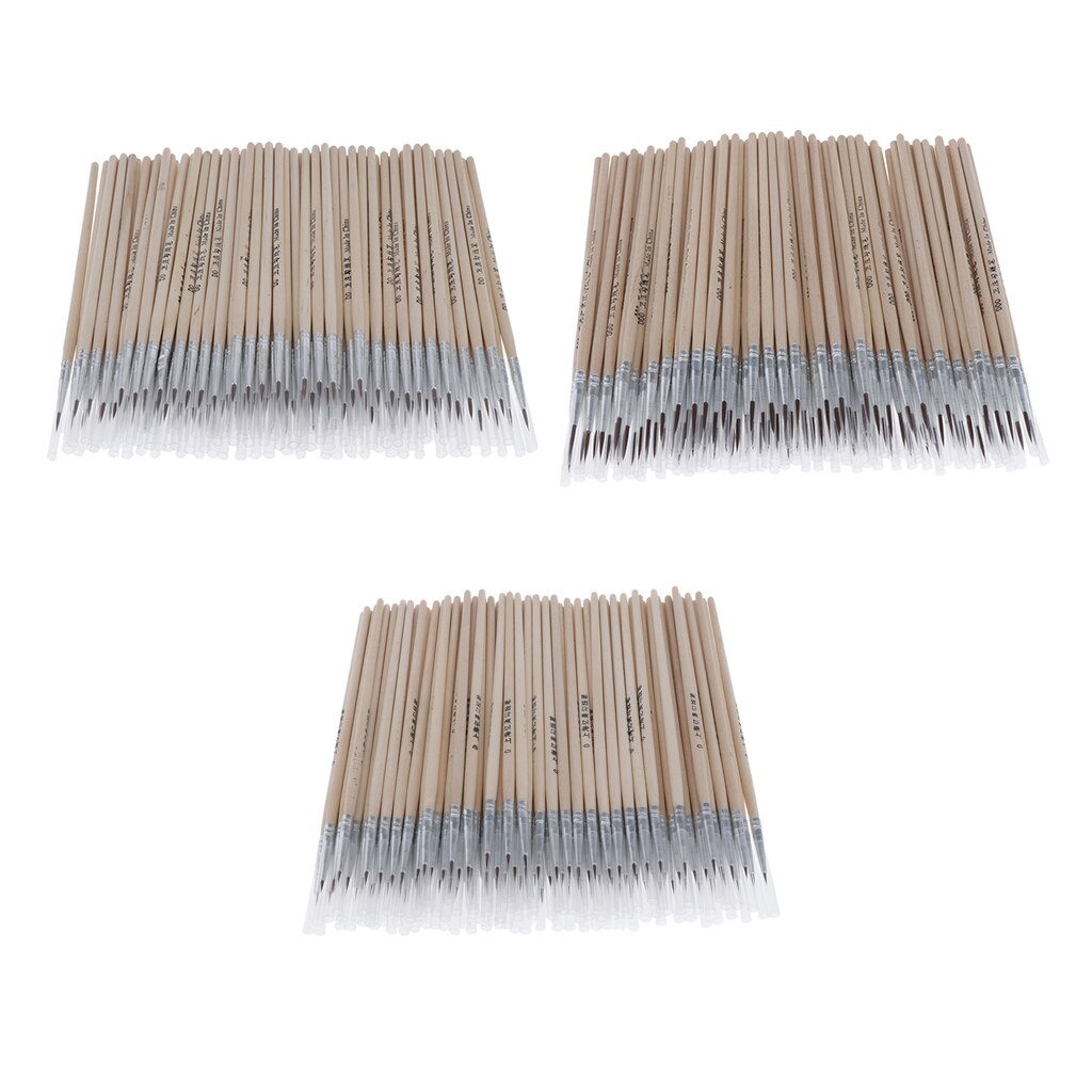 Micro Detail Paint Brush Set,100Pcs Tiny Miniature Fine Detail