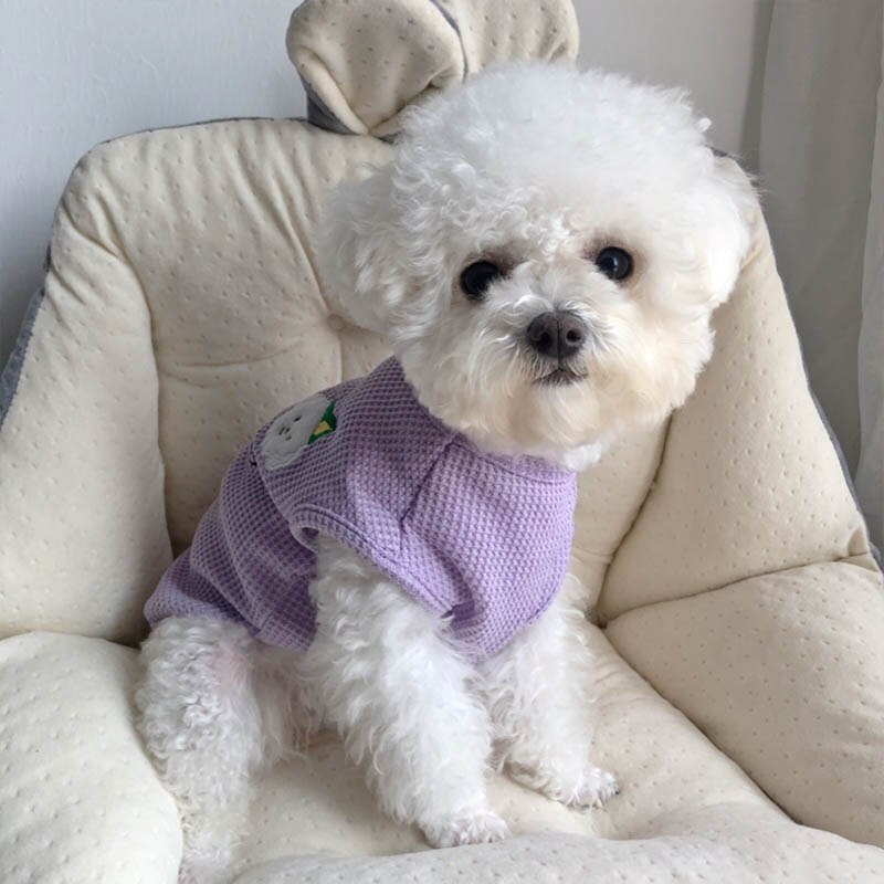 Pure Dog Clothes Spring Summer Dog Vest Shirt Clothing For Small Medium Dogs Costume Chihuahua Puppy Vest Ropa Perro