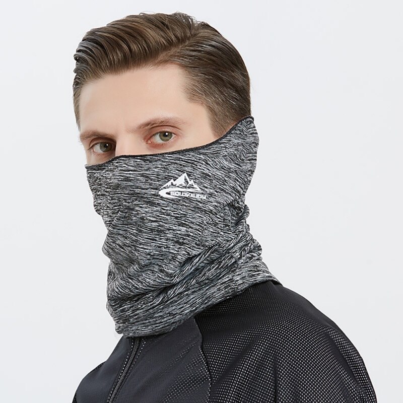 Masque foulard de vélo, cache-cou, cache-nez auto-chauffant pour la poussière, le vent, la moto, bandeau Bandana de cyclisme en plein air