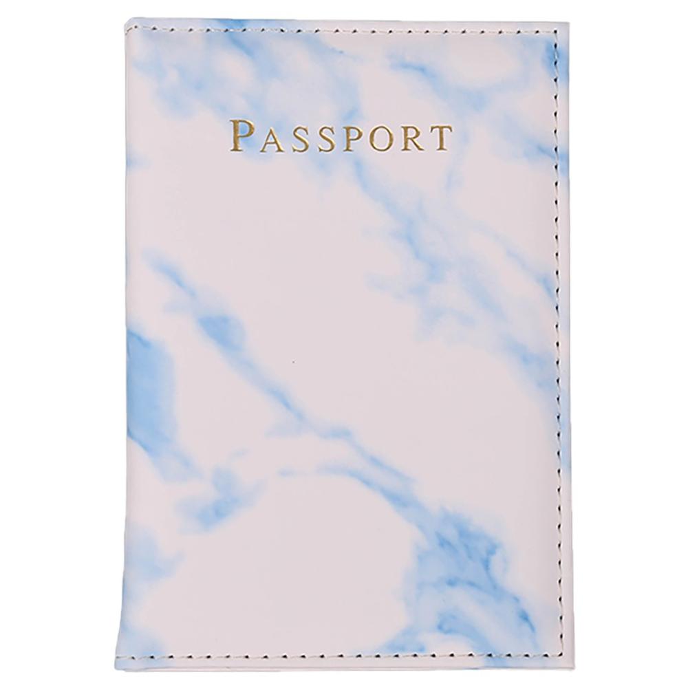 Funda de pasaporte de estilo de mármol colorido, funda de pasaporte de , funda porta pasaporte impermeable, funda de viaje: Color 3