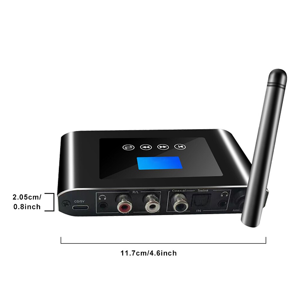 Computer Wireless Transmitter Receiver Digital Bluetooth 5.1 Audio Adapter Soundbar DVD Player Home