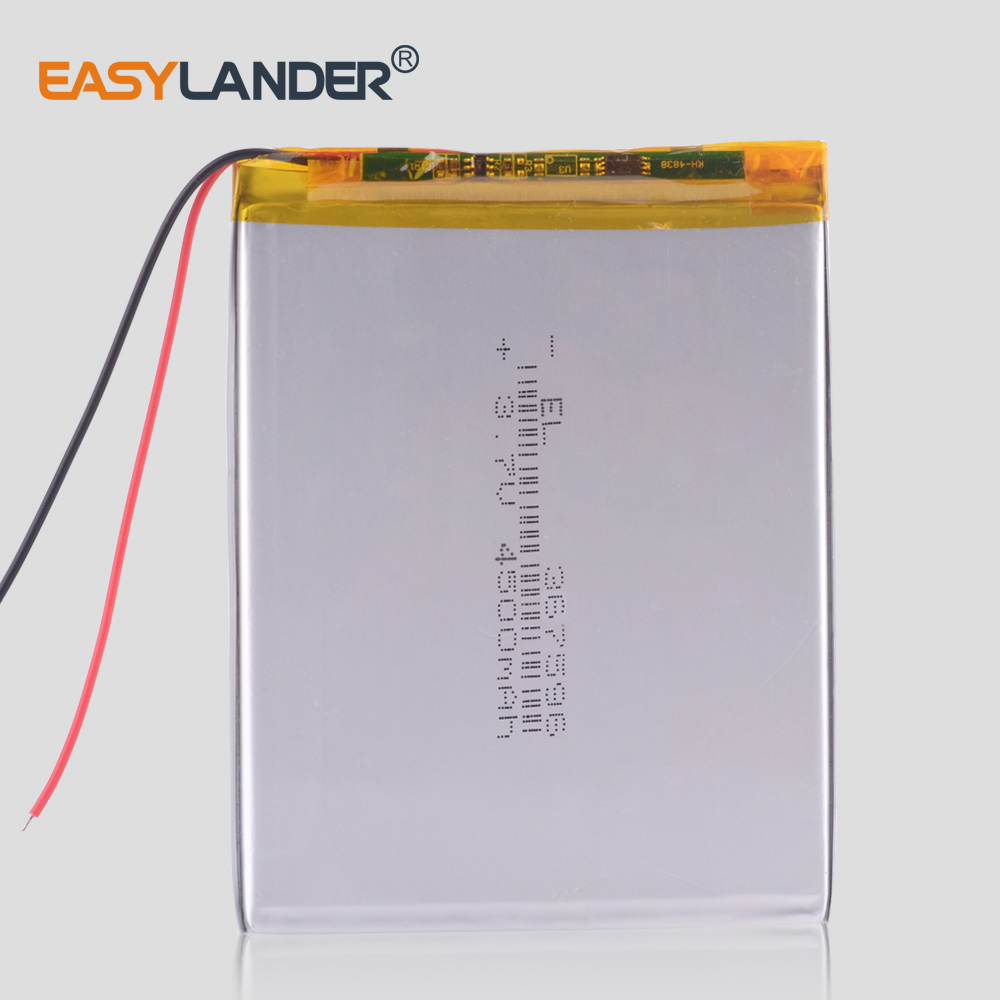 3.7V 4500mAH Q88 tablet polymer lithium ion battery Rechargeable batteries for tablet pc Jumper EZpad mini3 [367596]